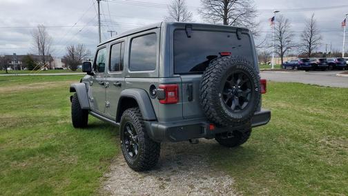 Sting-Gray Clearcoat 2023 Jeep Wrangler Willys