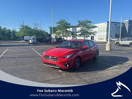 Pure Red 2024 Subaru Impreza Sport