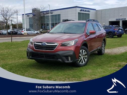 Crimson Red Pearl 2021 Subaru Outback Premium