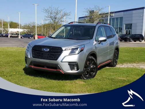 Ice Silver Metallic 2023 Subaru Forester Sport