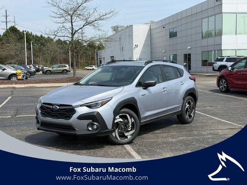 Ice Silver Metallic 2026 Subaru Crosstrek Hybrid Base