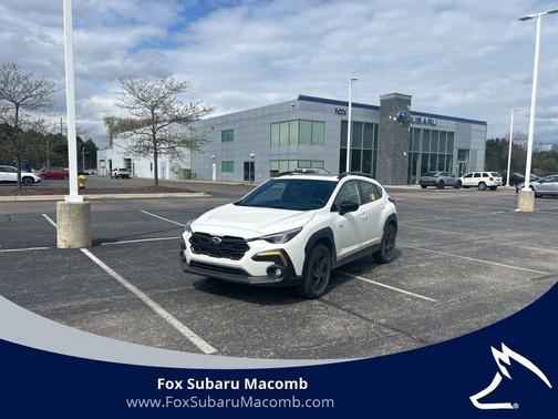 Crystal White Pearl 2024 Subaru Crosstrek Sport