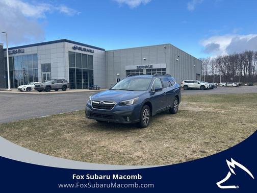 Abyss Blue Pearl 2021 Subaru Outback Premium