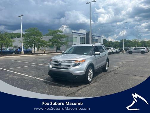 Ingot Silver Metallic 2011 Ford Explorer Limited