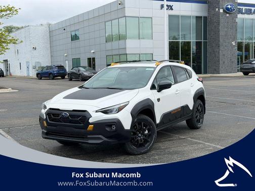 Crystal White Pearl 2026 Subaru Crosstrek Wilderness