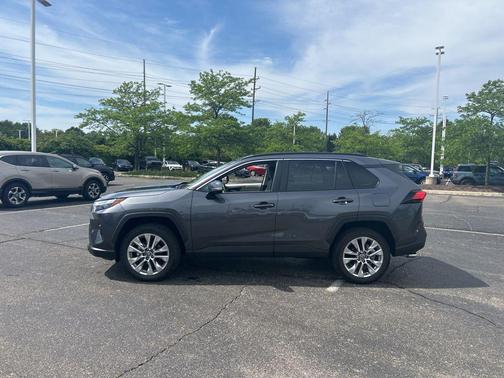 Magnetic Gray Metallic 2025 Toyota RAV4 XLE Premium