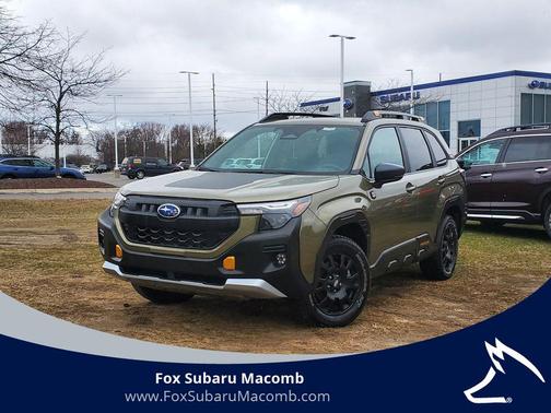 Autumn Green Metallic 2026 Subaru Forester Wilderness