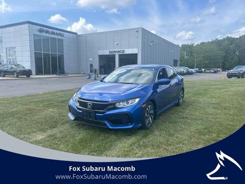 Aegean Blue Metallic 2019 Honda Civic LX