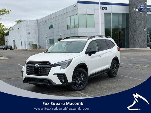 Crystal White Pearl 2026 Subaru Ascent Onyx Edition Touring 7-Passenger