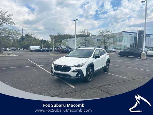 Crystal White Pearl 2024 Subaru Crosstrek Limited