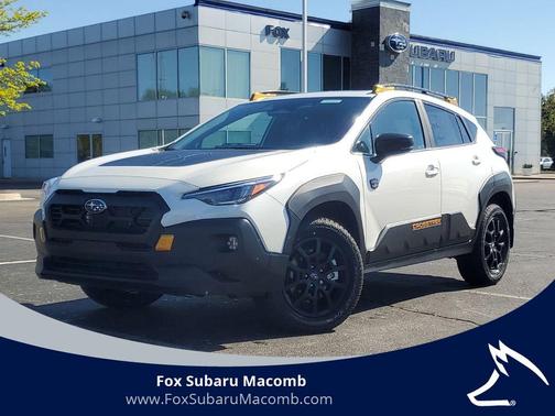 Crystal White Pearl 2026 Subaru Crosstrek Wilderness