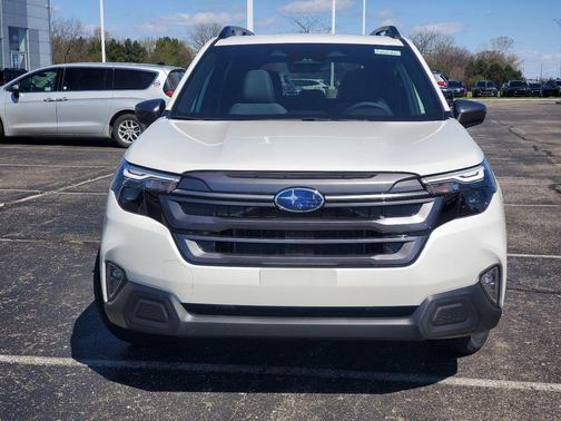Crystal White Pearl 2026 Subaru Forester Hybrid Premium