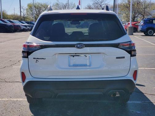 Crystal White Pearl 2026 Subaru Forester Hybrid Premium