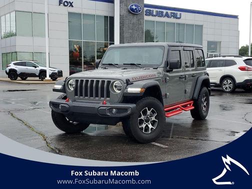 Sting-Gray Clearcoat 2021 Jeep Wrangler Unlimited Rubicon