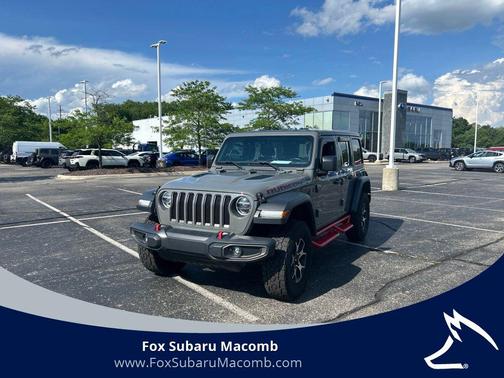 Sting-Gray Clearcoat 2021 Jeep Wrangler Unlimited Rubicon