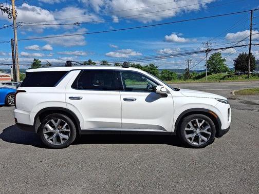 Hyper White 2021 Hyundai PALISADE SEL