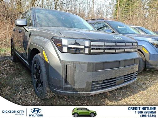 Gray 2026 Hyundai SANTA FE HEV SE