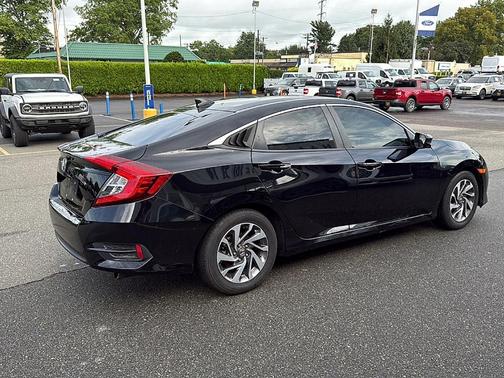 Agate Black Metallic 2018 Honda Civic EX
