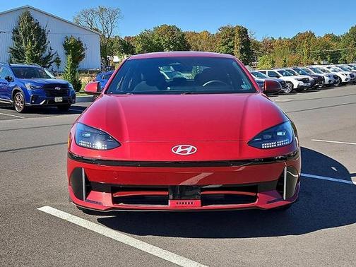 Red 2024 Hyundai IONIQ 6 SE