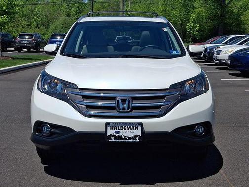 White Diamond Pearl 2014 Honda CR-V EX-L