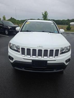 Bright White Clearcoat 2016 Jeep Compass High Altitude
