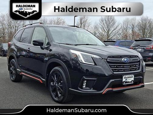 Crystal Black Silica 2023 Subaru Forester Sport