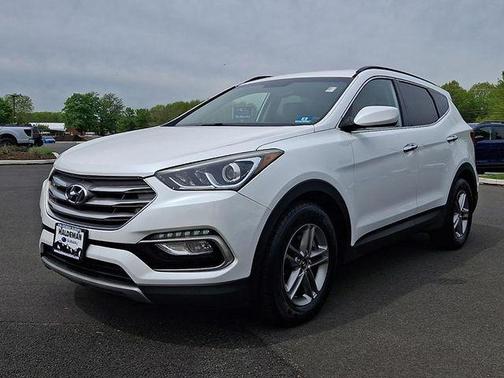 Frost White Pearl 2017 Hyundai Santa Fe Sport 2.4L