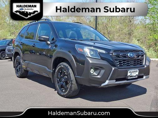Crystal Black Silica 2023 Subaru Forester Wilderness