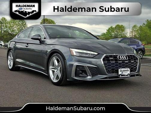 Daytona Gray Pearl Effect 2021 Audi A5 Sportback 45 S line quattro Premium