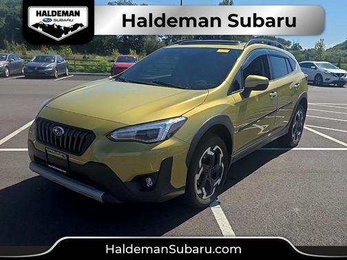 Plasma Yellow Pearl 2021 Subaru Crosstrek Limited