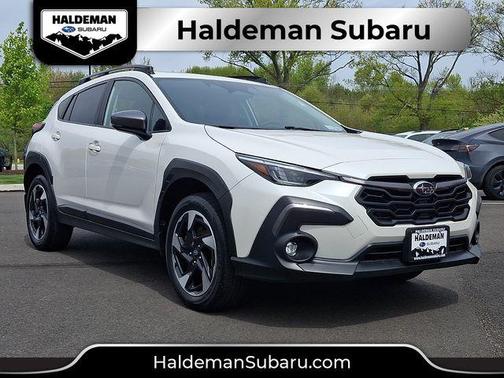 Crystal White Pearl 2024 Subaru Crosstrek Limited