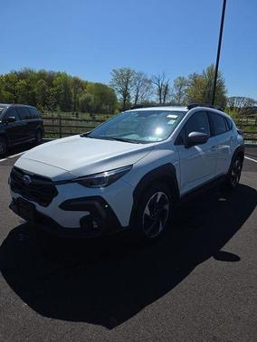Crystal White Pearl 2024 Subaru Crosstrek Limited