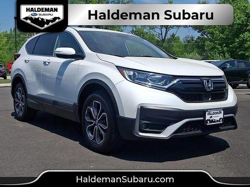 Platinum White Pearl 2021 Honda CR-V EX