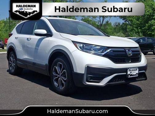 Platinum White Pearl 2021 Honda CR-V EX