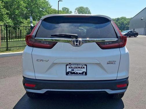 Platinum White Pearl 2021 Honda CR-V EX