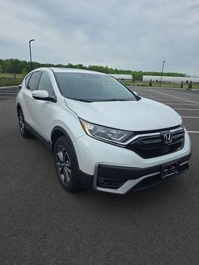 Platinum White Pearl 2021 Honda CR-V EX