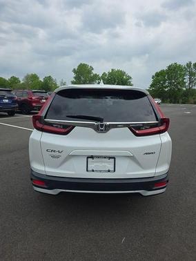 Platinum White Pearl 2021 Honda CR-V EX