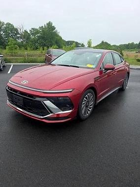 Red 2024 Hyundai SONATA Hybrid Limited