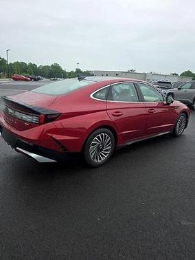 Red 2024 Hyundai SONATA Hybrid Limited