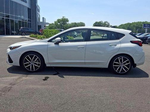 Crystal White Pearl 2024 Subaru Impreza Sport