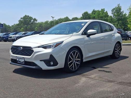 Crystal White Pearl 2024 Subaru Impreza Sport