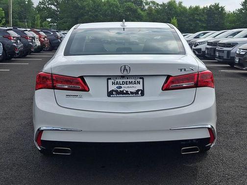 Platinum White Pearl 2019 Acura TLX V6 w/Technology Package
