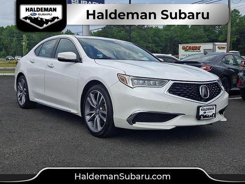 Platinum White Pearl 2019 Acura TLX V6 w/Technology Package
