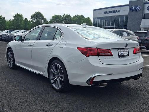 Platinum White Pearl 2019 Acura TLX V6 w/Technology Package