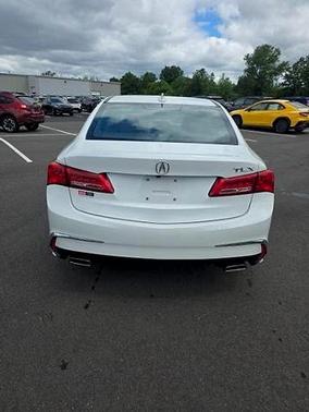 Platinum White Pearl 2019 Acura TLX V6 w/Technology Package