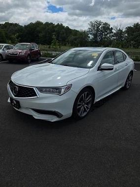Platinum White Pearl 2019 Acura TLX V6 w/Technology Package