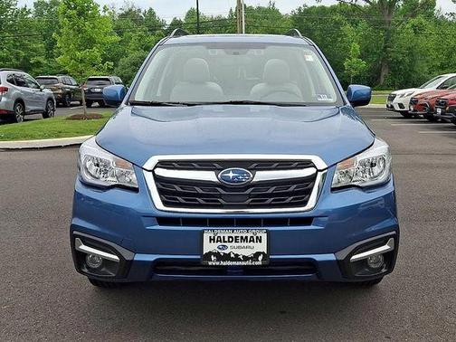 Quartz Blue Pearl 2018 Subaru Forester 2.5i Premium