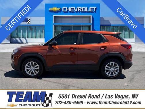 Dark Copper Metallic 2021 Chevrolet Trailblazer LS