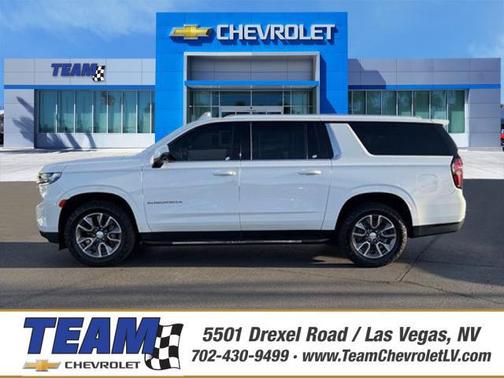 Summit White 2023 Chevrolet Suburban LT
