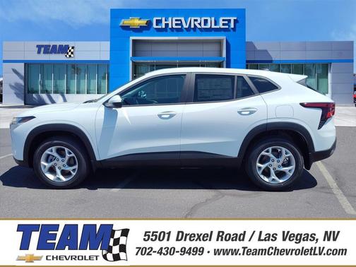 Summit White 2026 Chevrolet Trax LS